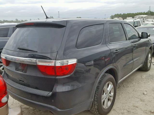 1C4RDHAG4DC689034 - 2013 DODGE DURANGO SX BLACK photo 4