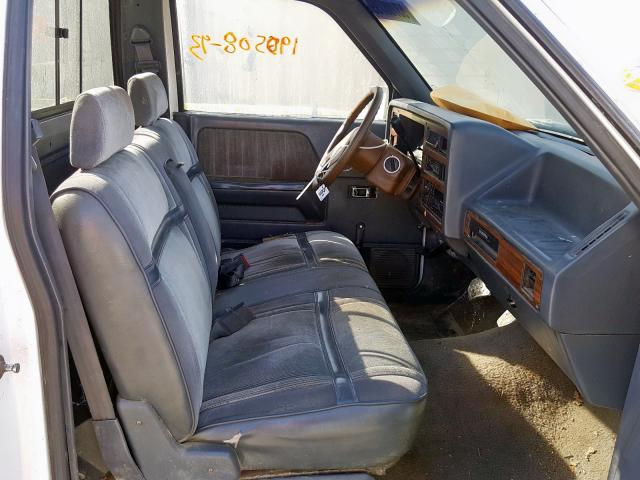 1B7FL26Y6PS253400 - 1993 DODGE DAKOTA TWO TONE photo 5