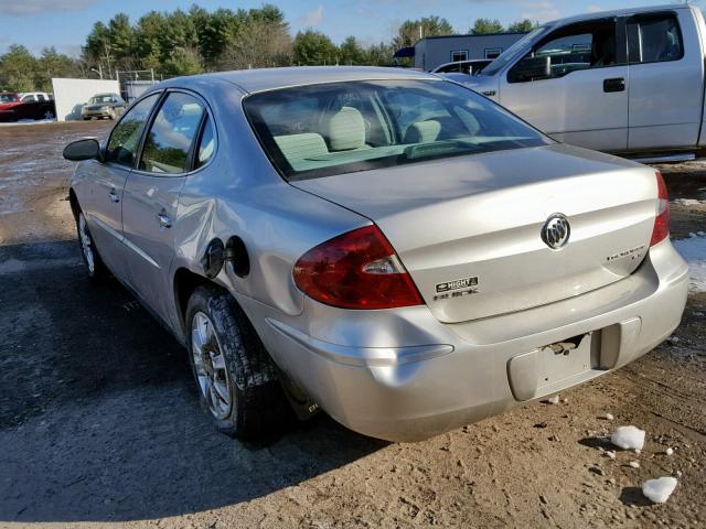 2G4WC552561177774 - 2006 BUICK LACROSSE C SILVER photo 3