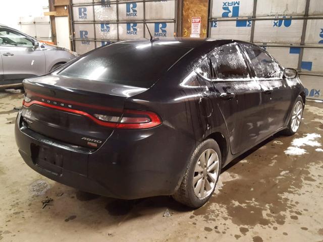 1C3CDFDH5GD539743 - 2016 DODGE DART SE AE BLACK photo 4