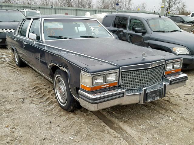 1G6DW51YXJ9724439 - 1988 CADILLAC BROUGHAM BLUE photo 1