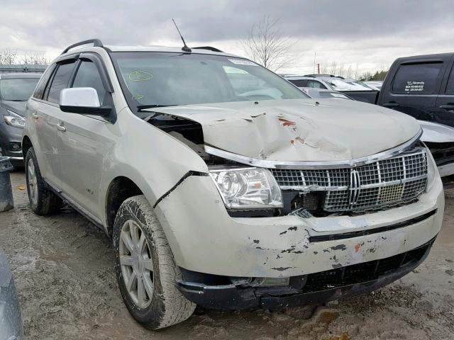 2LMDU68C17BJ25749 - 2007 LINCOLN MKX BEIGE photo 1