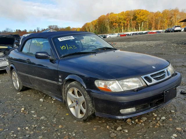 YS3DF78K127003023 - 2002 SAAB 9-3 SE BLACK photo 1