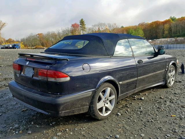 YS3DF78K127003023 - 2002 SAAB 9-3 SE BLACK photo 4