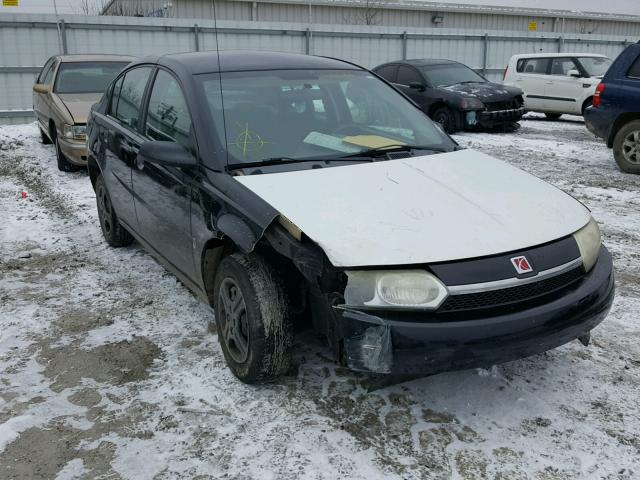 1G8AG52FX4Z149817 - 2004 SATURN ION LEVEL BLACK photo 1