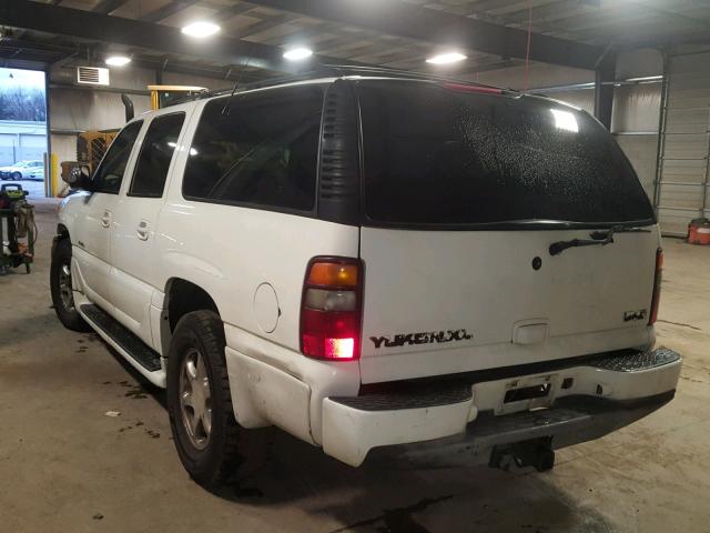 1GKFK66U61J273333 - 2001 GMC DENALI XL WHITE photo 3