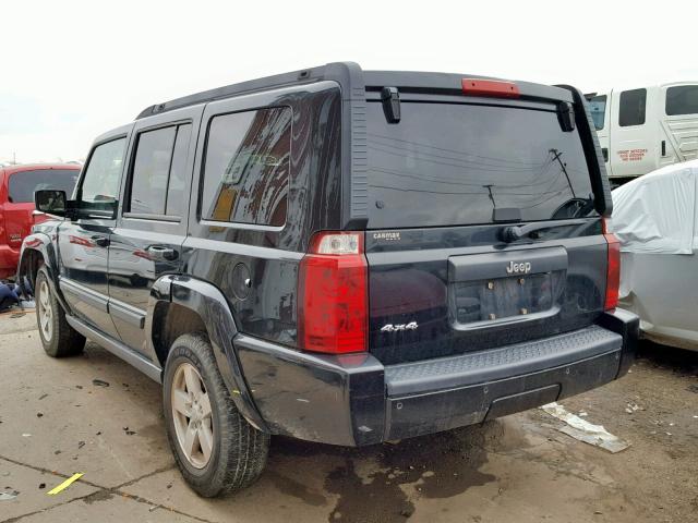 1J8HG48K08C149085 - 2008 JEEP COMMANDER BLACK photo 3
