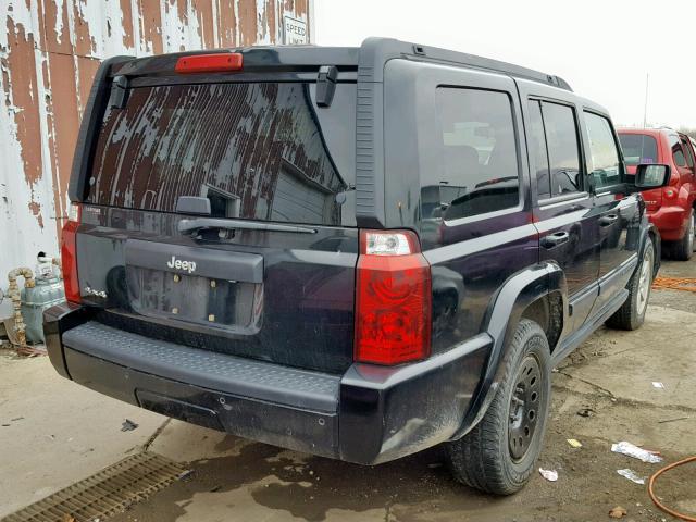 1J8HG48K08C149085 - 2008 JEEP COMMANDER BLACK photo 4