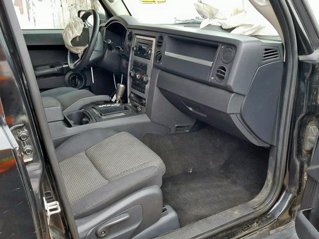 1J8HG48K08C149085 - 2008 JEEP COMMANDER BLACK photo 5