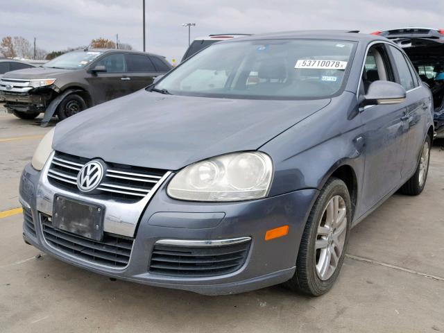 3VWEF81K77M076385 - 2007 VOLKSWAGEN JETTA WOLF CHARCOAL photo 2