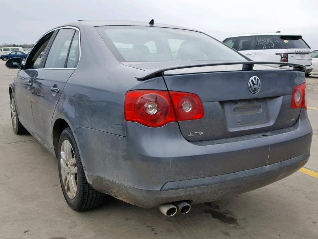 3VWEF81K77M076385 - 2007 VOLKSWAGEN JETTA WOLF CHARCOAL photo 3