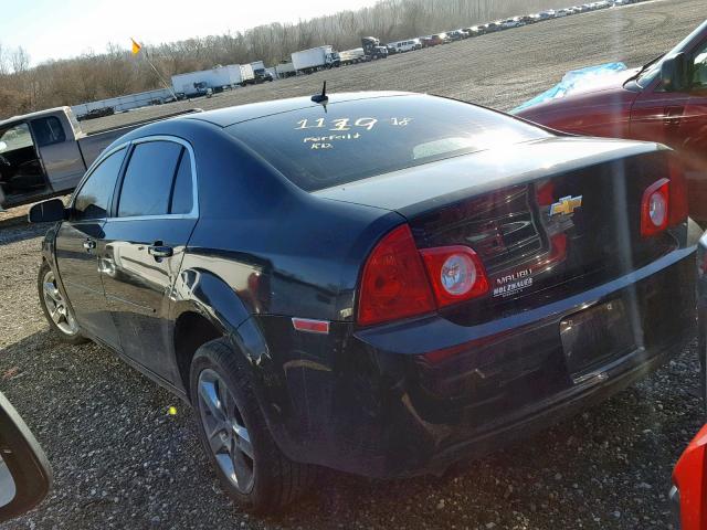1G1ZB5E18BF309353 - 2011 CHEVROLET MALIBU LS 黑色 照片 3