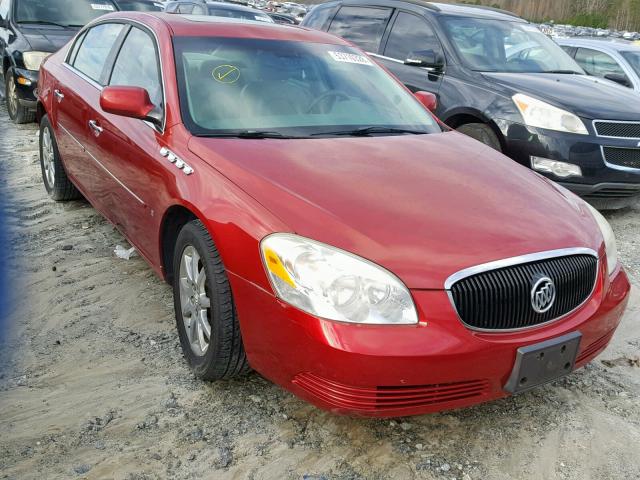 1G4HR57Y26U222179 - 2006 BUICK LUCERNE CX RED photo 1