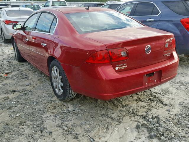 1G4HR57Y26U222179 - 2006 BUICK LUCERNE CX RED photo 3