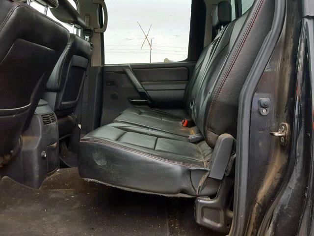 1N6BA0EC8BN316094 - 2011 NISSAN TITAN S BLACK photo 6