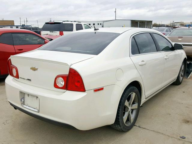 1G1ZC5EB8AF284992 - 2010 CHEVROLET MALIBU 1LT WHITE photo 4