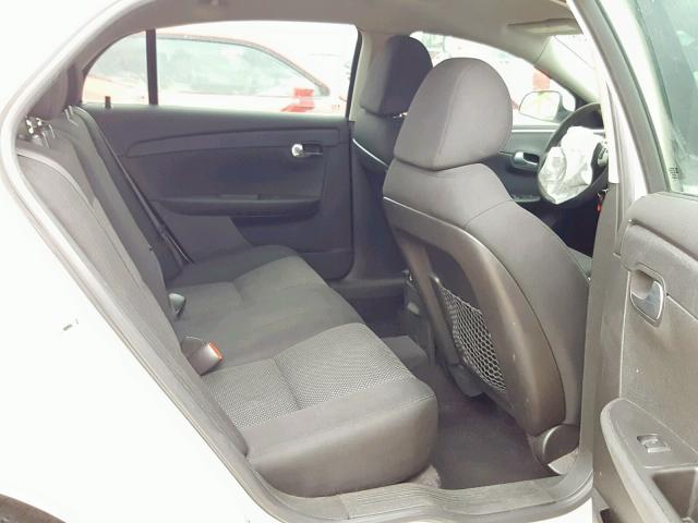 1G1ZC5EB8AF284992 - 2010 CHEVROLET MALIBU 1LT WHITE photo 6
