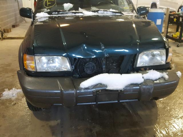 KNDJA723815045886 - 2001 KIA SPORTAGE GREEN photo 9