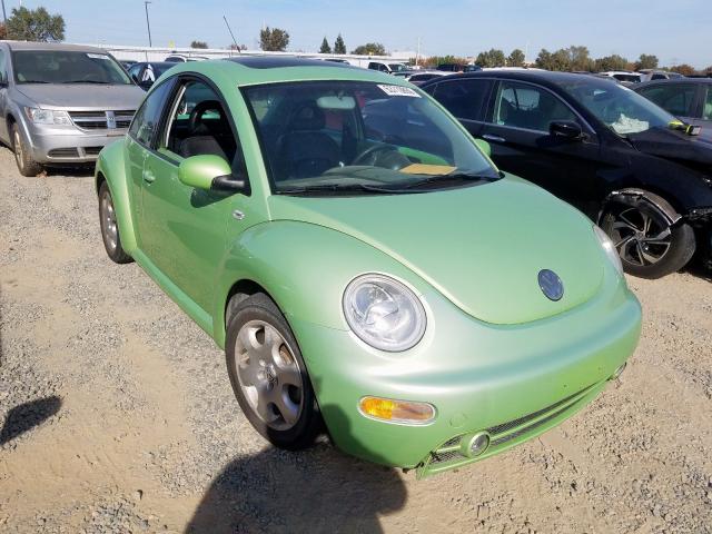 3VWCK21C02M417353 - 2002 VOLKSWAGEN NEW BEETLE 绿色 照片 1