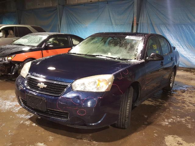 1G1ZS51F16F302333 - 2006 CHEVROLET MALIBU LS 蓝色 照片 2