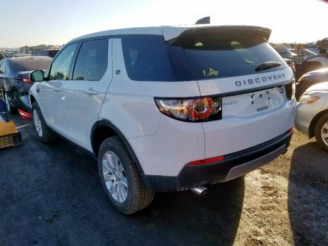 SALCP2FXXKH784077 - 2019 LAND ROVER DISCOVERY WHITE photo 3