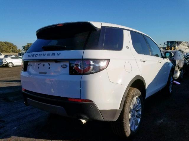 SALCP2FXXKH784077 - 2019 LAND ROVER DISCOVERY WHITE photo 4