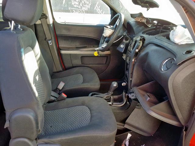 3GNBAAFW1BS642348 - 2011 CHEVROLET HHR LS Rojo foto 5