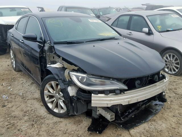 1C3CCCCB4FN618859 - 2015 CHRYSLER 200 C BLACK photo 1