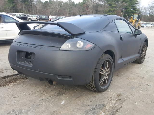 4A3AK64F98E020548 - 2008 MITSUBISHI ECLIPSE SE BLACK photo 4