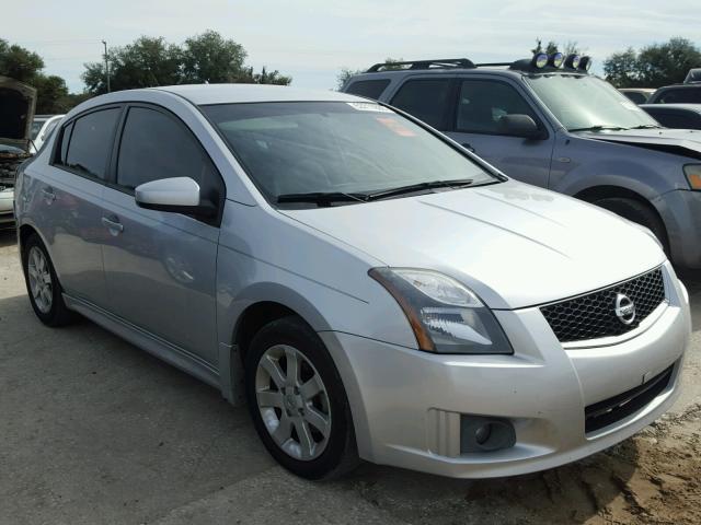 3N1AB6AP8CL635572 - 2012 NISSAN SENTRA 2.0 SILVER photo 1