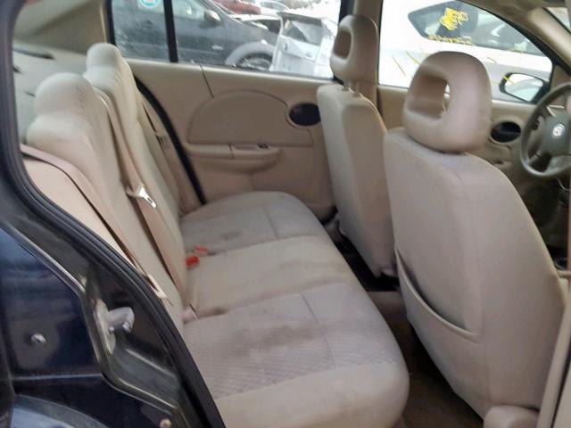 1G8AZ55FX7Z201070 - 2007 SATURN ION LEVEL BLUE photo 6