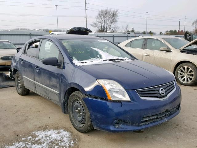 3N1AB6AP6CL736562 - 2012 NISSAN SENTRA 2.0 BLUE photo 1