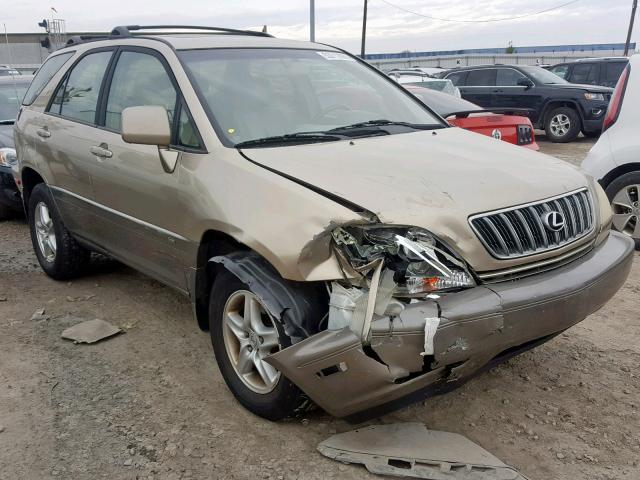 JTJHF10U630305482 - 2003 LEXUS RX 300 GOLD photo 1