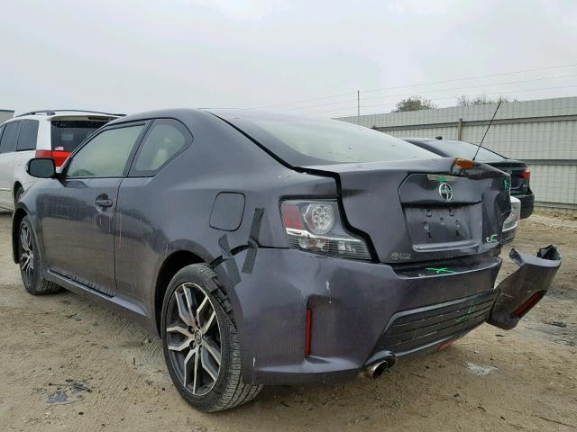 JTKJF5C75FJ005876 - 2015 TOYOTA SCION TC 黑色 照片 3