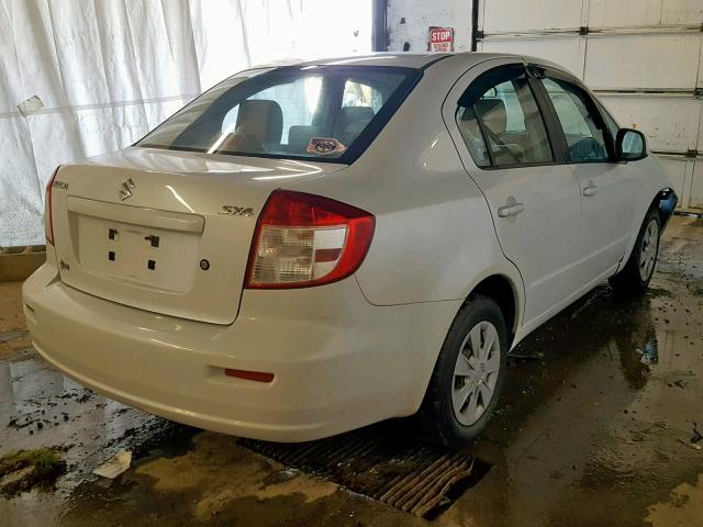 JS2YC5A38C6303129 - 2012 SUZUKI SX4 LE WHITE photo 4