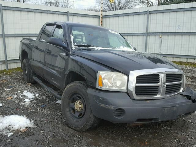 1D7HW28K07S128424 - 2007 DODGE DAKOTA QUA BLACK photo 1