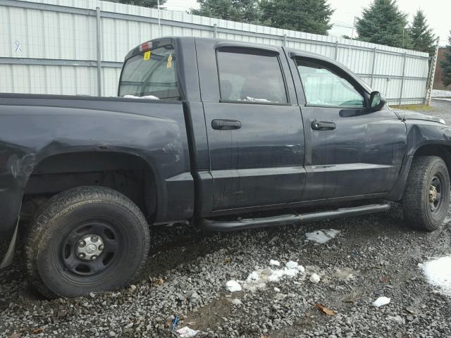 1D7HW28K07S128424 - 2007 DODGE DAKOTA QUA BLACK photo 4