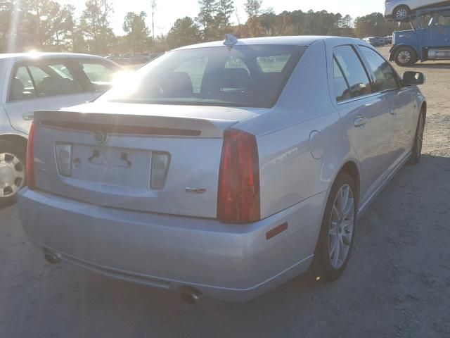 1G6DX67DX90144812 - 2009 CADILLAC STS-V SILVER photo 4