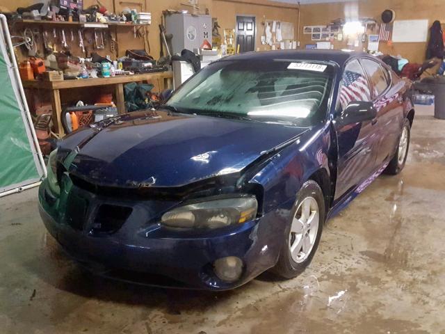 2G2WP552771221028 - 2007 PONTIAC GRAND PRIX Синій фото 2
