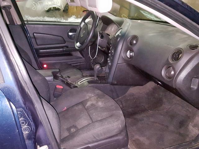 2G2WP552771221028 - 2007 PONTIAC GRAND PRIX Синій фото 5