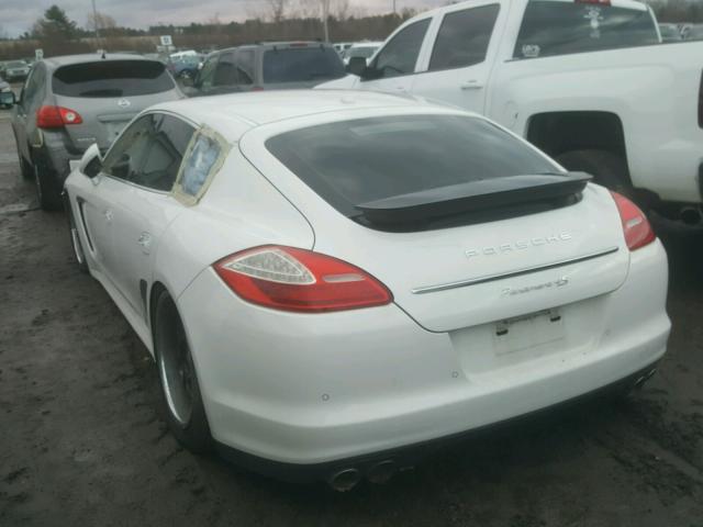 WP0AB2A74AL061129 - 2010 PORSCHE PANAMERA S WHITE photo 3