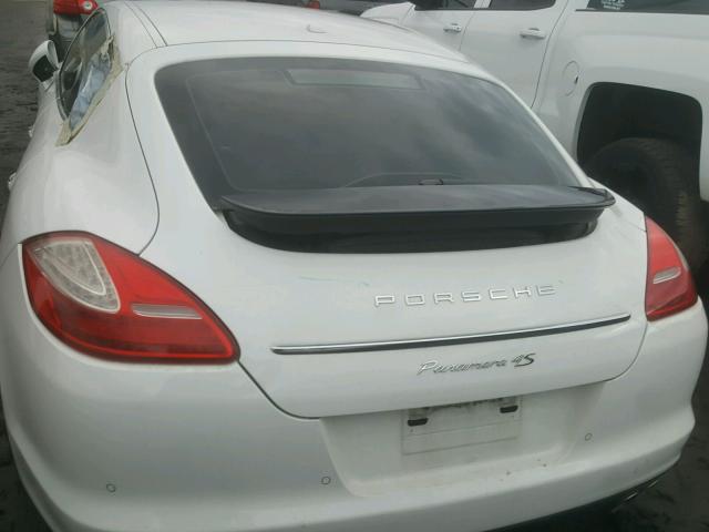 WP0AB2A74AL061129 - 2010 PORSCHE PANAMERA S WHITE photo 7