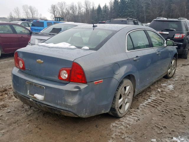 1G1ZG57B494228671 - 2009 CHEVROLET MALIBU LS 蓝色 照片 4