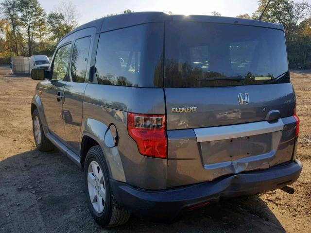 5J6YH28759L001790 - 2009 HONDA ELEMENT EX GRAY photo 3