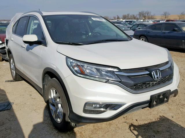 5J6RM4H72GL086192 - 2016 HONDA CR-V EXL WHITE photo 1