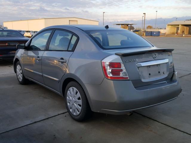 3N1AB6AP5BL678927 - 2011 NISSAN SENTRA 2.0 GRAY photo 3