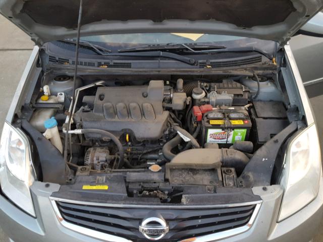 3N1AB6AP5BL678927 - 2011 NISSAN SENTRA 2.0 GRAY photo 7