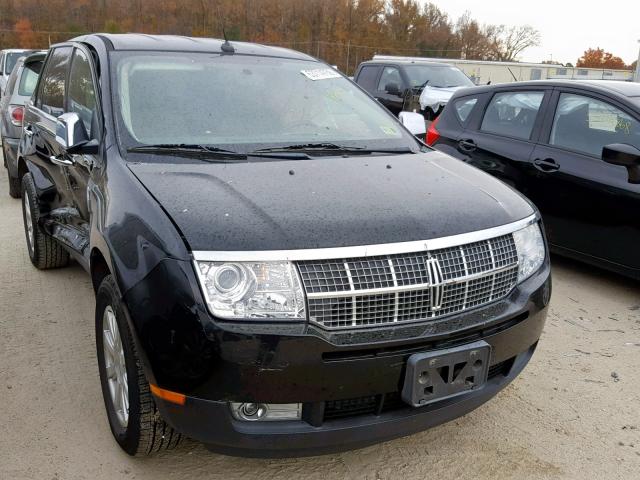 2LMDU68C69BJ11803 - 2009 LINCOLN MKX BLACK photo 1