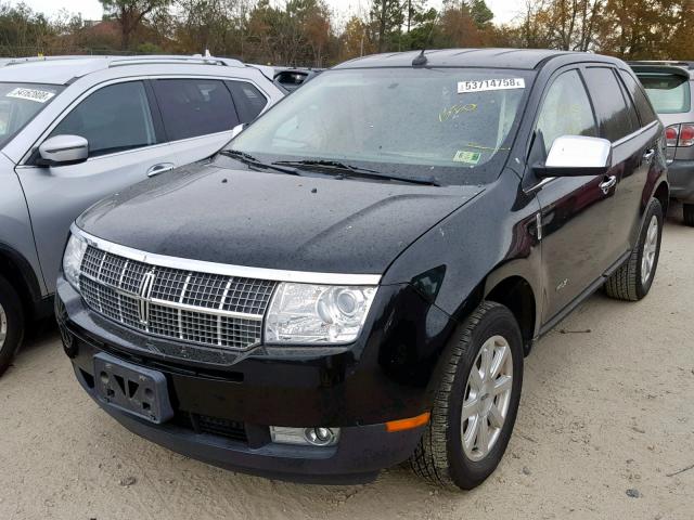 2LMDU68C69BJ11803 - 2009 LINCOLN MKX BLACK photo 2