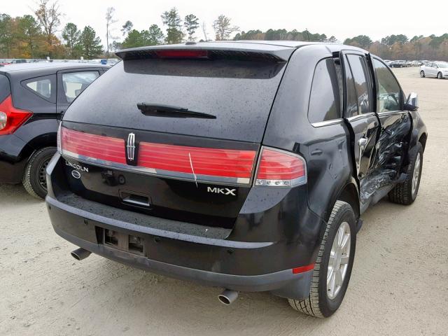 2LMDU68C69BJ11803 - 2009 LINCOLN MKX BLACK photo 4